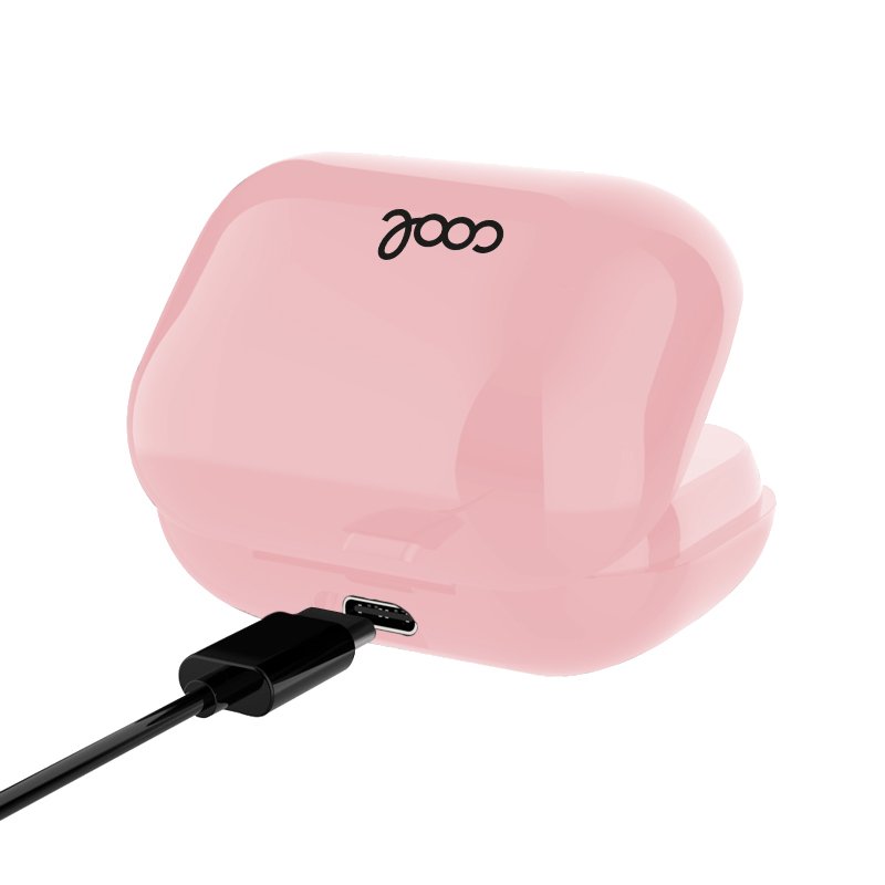 Auscultadores estéreo Bluetooth Dual Pod Fones de ouvido COOL URBAN Lcd rosa