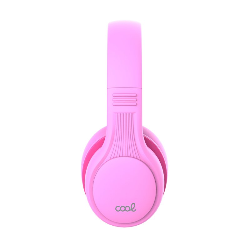 Auscultadores Estéreo Bluetooth Infantis COOL Kids Rosa (Volume Limitado)
