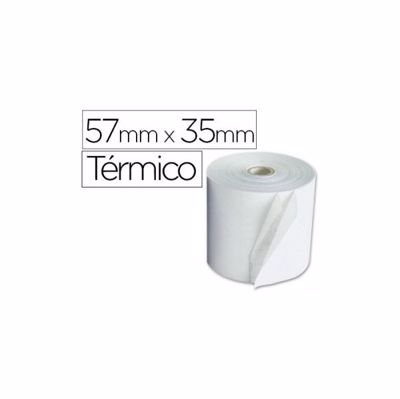 ROLO PAPEL TERMICO 57X35X11- MULTIBANCO PACK 10
