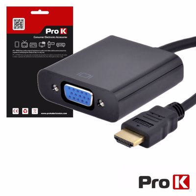 Adaptador Hdmi-Vga ProK