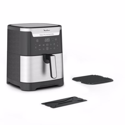 Fritadeira sem Óleo MOULINEX Air Fryer Easy Fry Grill XXL EZ801D10 (6.5 L - Preto)