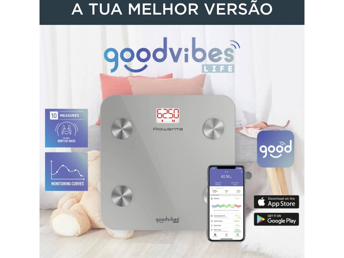 Balança Digital ROWENTA Goodvibes Life BR9600S1 
