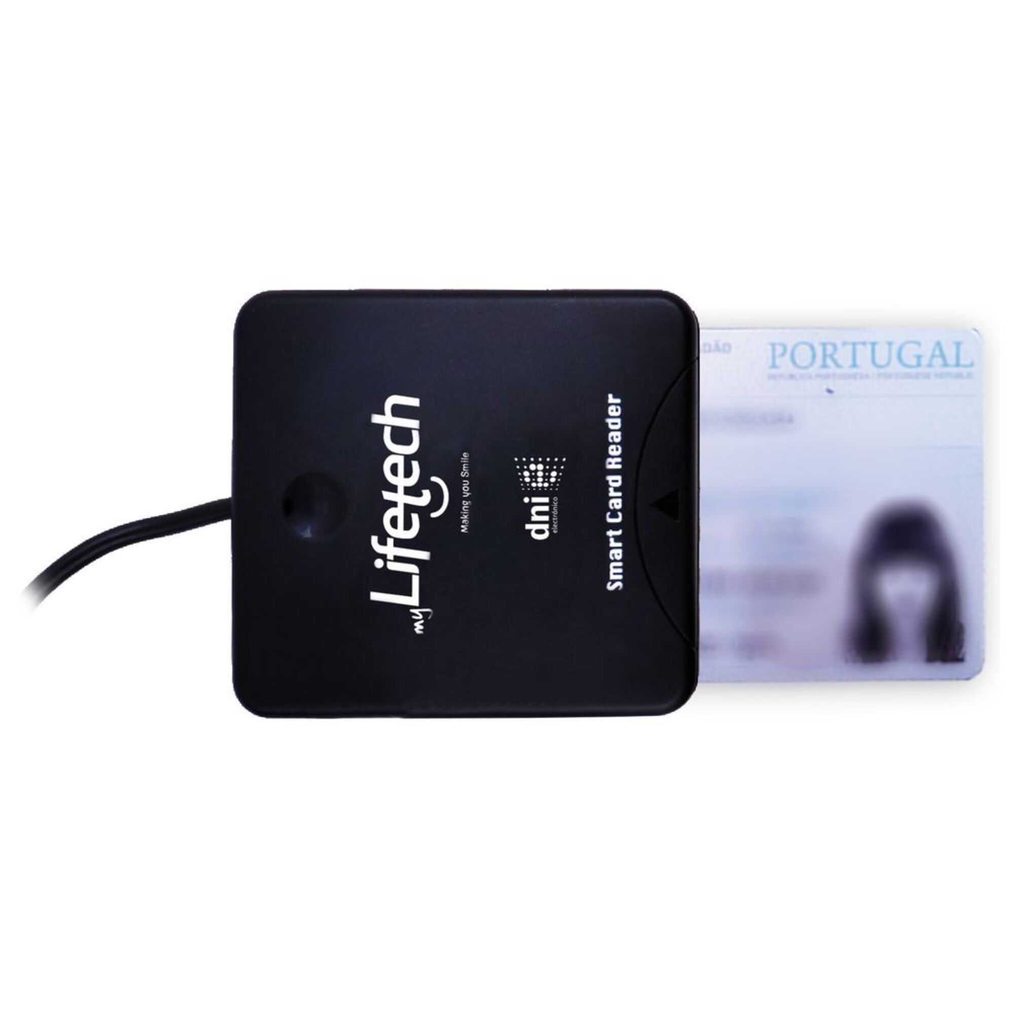 LIFETECH Leitor de Cartões Cidadão  LFCRD007, USB 2.0
