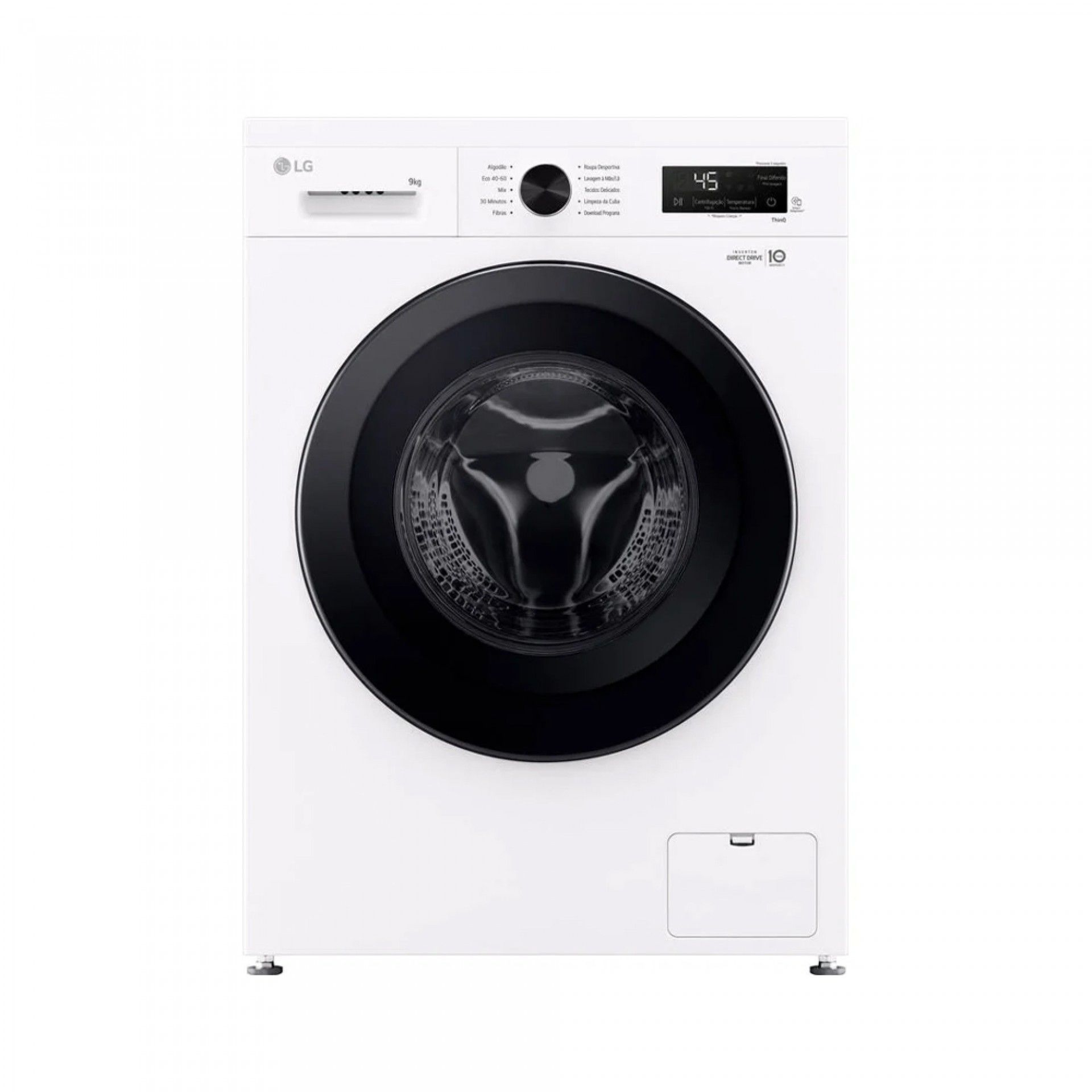 Máquina de Lavar Roupa LG F4X1009NWK 9KG