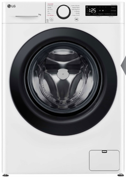 MAQUINA LAVAR ROUPA LG - F4WR5010A6W - 10 KG - 1400 RPM - CLASSE A