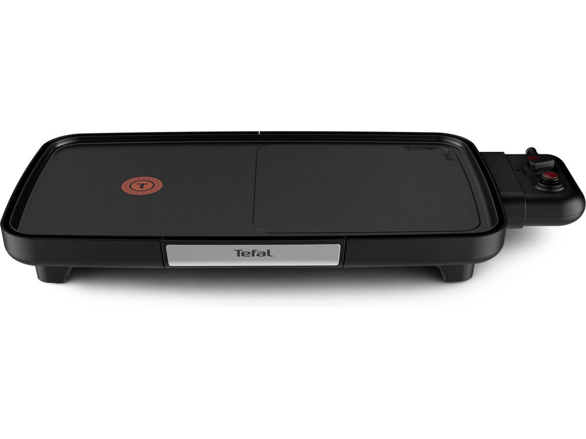 Grelhador de Mesa TEFAL CB641810 Plancha Booster (2200 W)